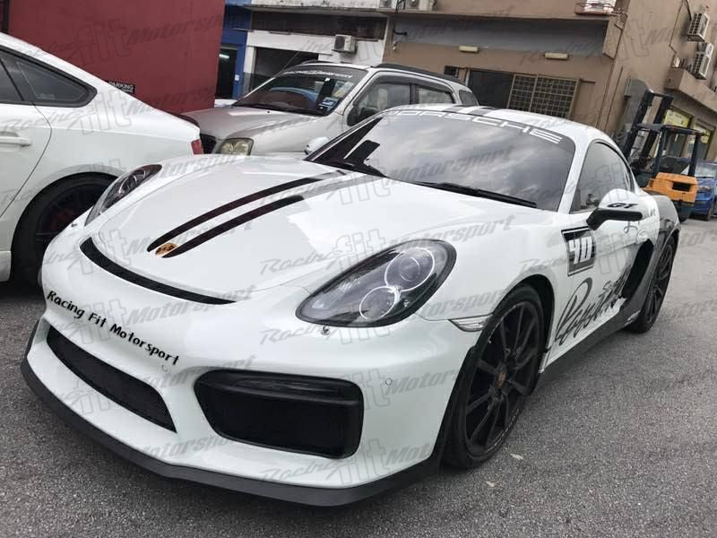 Cayman Porsche Cayman 981 GT4 Bodykit